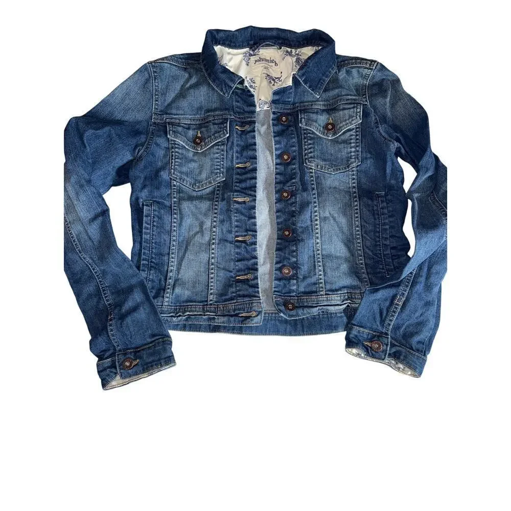 BODEN JOHNNIE B denim jacket size 16